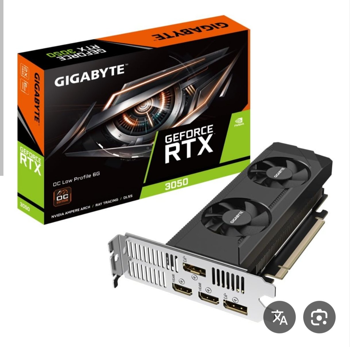Rtx 3050 lp 6giga
